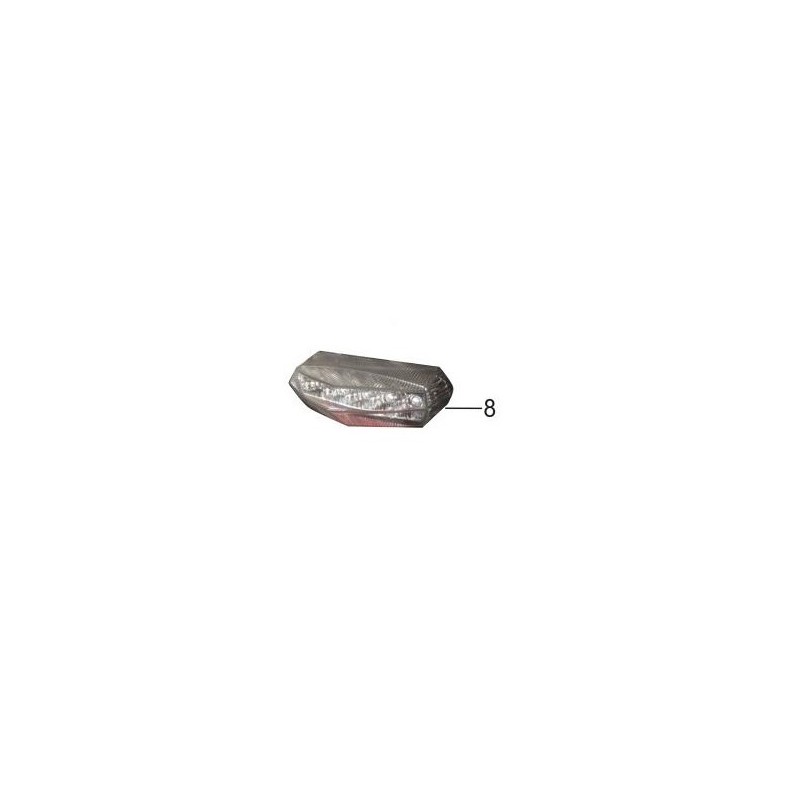 FANALE POSTERIORE QUAD KAYO TOR250 250cc LUCE STOP STORM 150cc A150 FANALE POSTERIORE QUAD KAYO TOR250 250cc LUCE STOP STORM 150cc A150