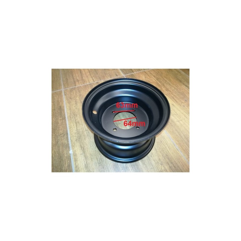 CERCHIO ANTERIORE 7" 4 FORI KAYO PREDATOR 110 - GOMMA 16X8-7