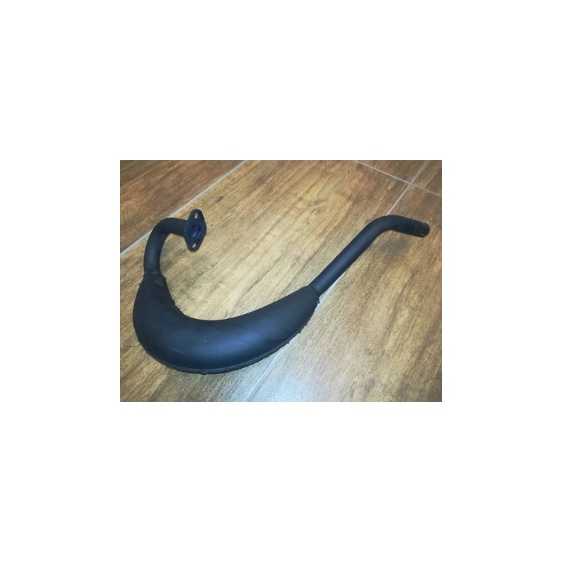 MARMITTA SENZA SILENZIATORE MINICROSS FALCO - scarico minimoto cross 49cc 2 tempi 10-10