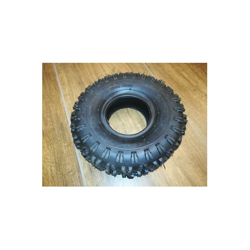 01pz GOMMA 4" MINIQUAD TACCHETTATA AD X - 4.10X4 ANTERIORE POSTERIORE ATV QUAD