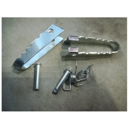 COPPIA PEDALINE POGGIAPIEDI MINICROSS EVO - compatibili kxd pro 50cc