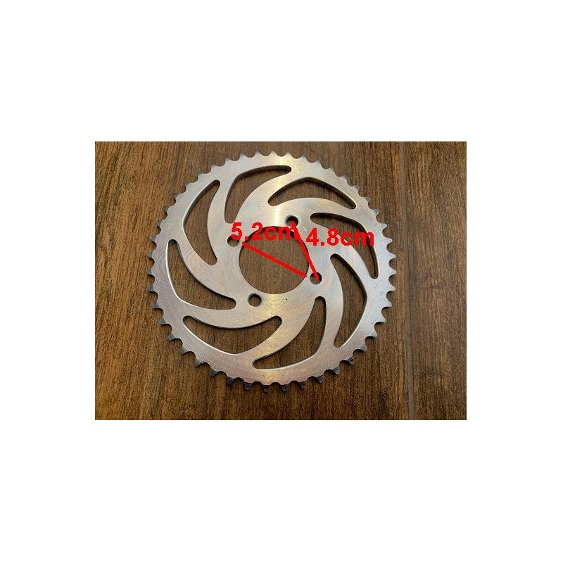 CORONA 46 DENTI PASSO 428 QUAD PIT BIKE 4 TEMPI