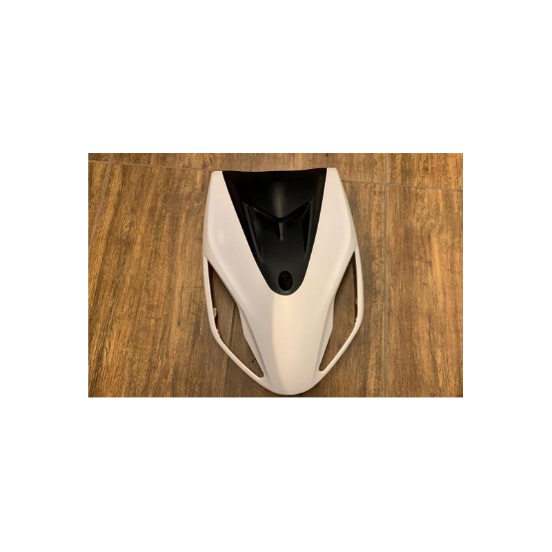 plastica scudo anteriore bianca-SCOOTER ELETTRICO SKY II REVENGE