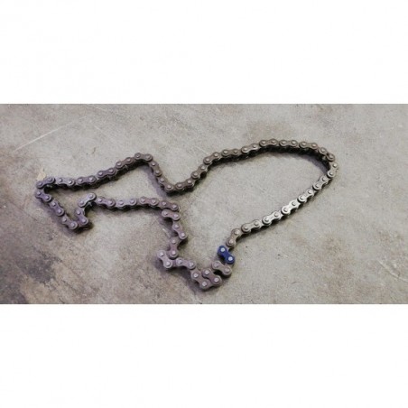 Catena distribuzione 26,5cm chiusa 42maglie blocco motore 110xcc