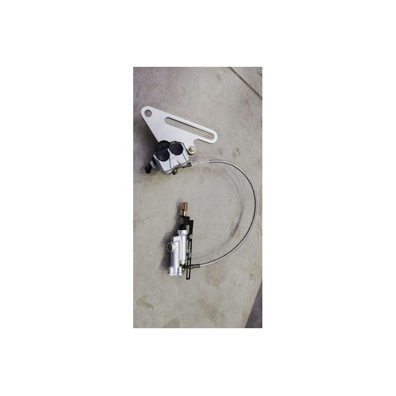 Kit posteriore freno completo K2 cross kayo leva pompa tubo pinza pastiglie