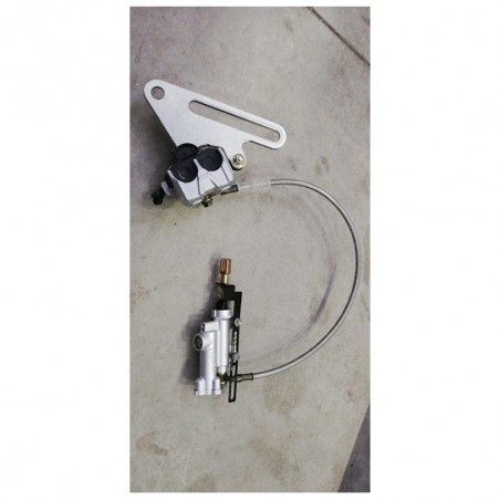Kit posteriore freno completo K2 cross kayo leva pompa tubo pinza pastiglie