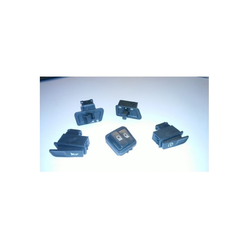 SET TASTI CLACSON LUCI - bici elettrica scooter sky II revenge