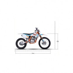 KIT COMPLETO PLASTICHE CROSS KAYO K2 250CC