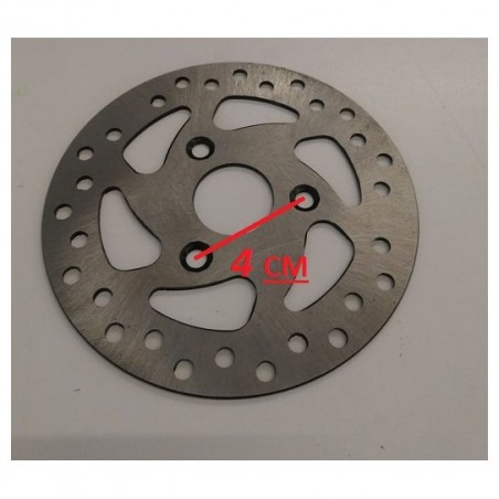 DISCO FRENO MINIMOTO 12cm 4 CM DISTANZA FORO GP1 GP2 FRENI MINIQUAD MINIATV MINICROSS
