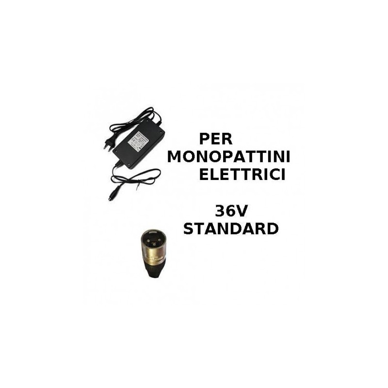 CARICA BATTERIE 36V MONOPATTINO ELETTRICO 220V CASA