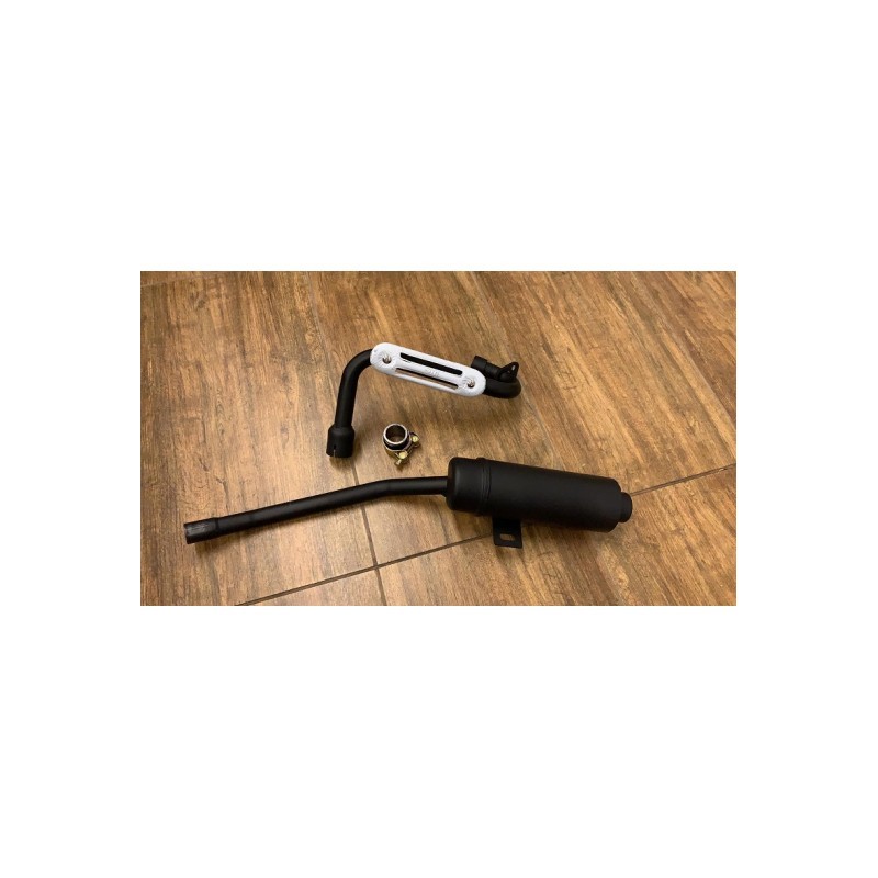 MARMITTA COMPLETO MODELLO VECCHIO PER QUAD KAYO AT110 AT125