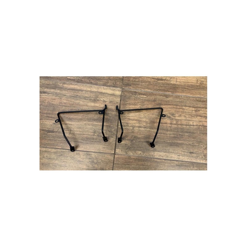 SUPPORTI DESTRO+SINISTRO PEDANE POGGIAPIEDI QUAD KAYO AT110 AT125