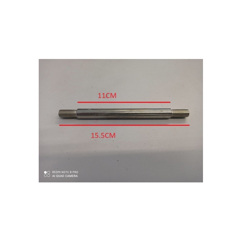 PERNO RUOTA ANTERIORE MINIMOTO DIAMETRO 12 LUNGHEZZA 15.5 CM