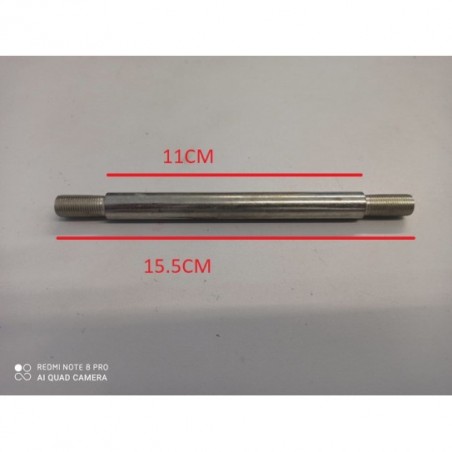 PERNO RUOTA ANTERIORE MINIMOTO DIAMETRO 12 LUNGHEZZA 15.5 CM