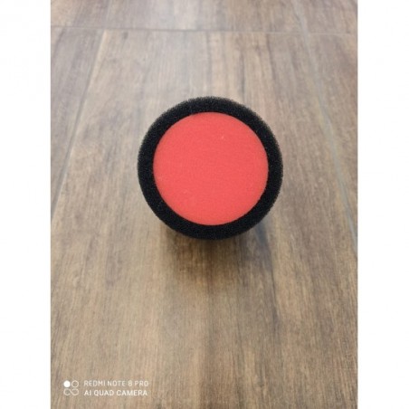 FILTRO IN SPUGNA NERO ROSSO 48MM 45° PER CARBURATORE 28 NIBBI