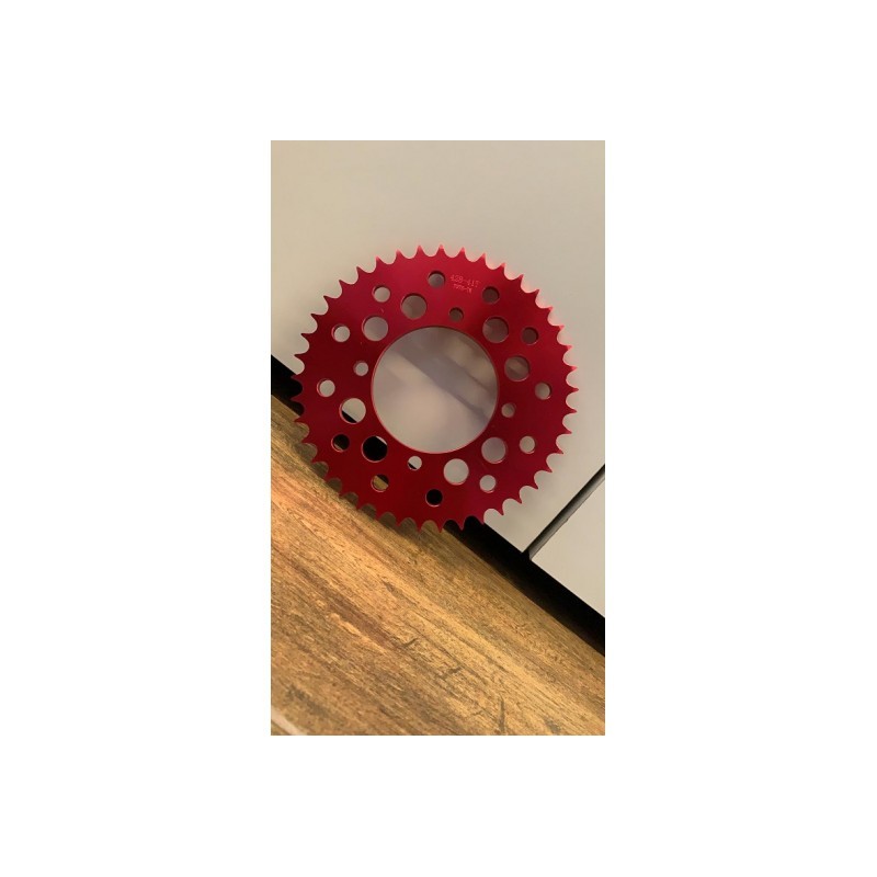 CORONA 43 PASSO 420 ATTACO SDG IN ERGAL CNC ROSSO RACING