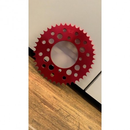 CORONA 43 PASSO 420 ATTACO SDG IN ERGAL CNC ROSSO RACING