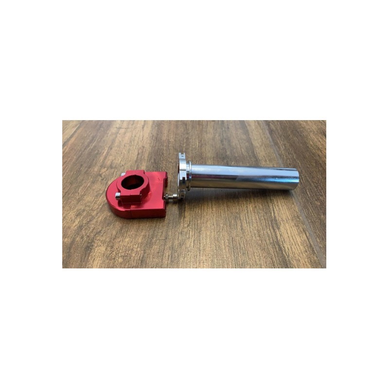 ACCELERATORE PIT BIKE RACING CNC ROSSO