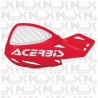 COPPIA PARAMANI ACERBIS UNIKO VENTED ROSSO/BIANCO