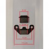 PASTIGLIE FRENO POSTERIORI PIT BIKE 90cc 110cc KAYO TS90 TSD110 14/12 12/10