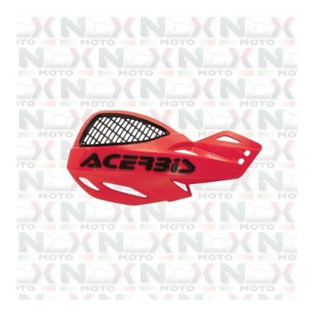 COPPIA PARAMANI ACERBIS UNIKO VENTED ROSSO/NERO