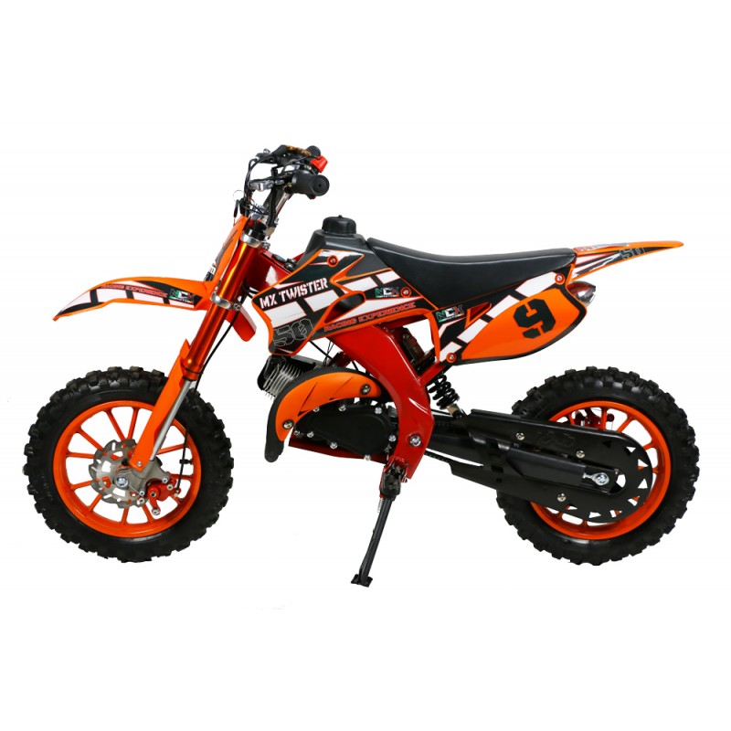 KIT GRAFICHE NCX MX TWISTER ARANCIO IN PVC 55 micron