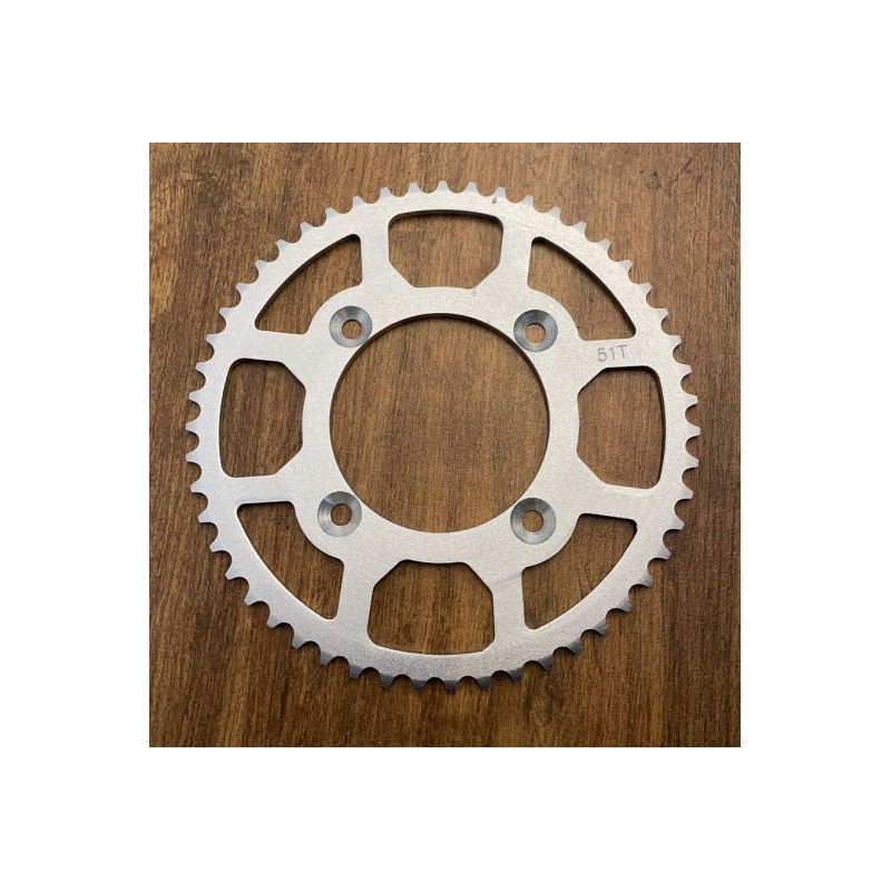 CORONA 51 DENTI PASSO 420 PER MINICROSS KAYO KT50 50cc 2t