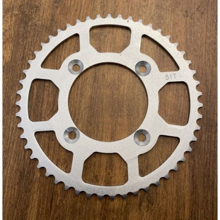 CORONA 51 DENTI PASSO 420 PER MINICROSS KAYO KT50 50cc 2t