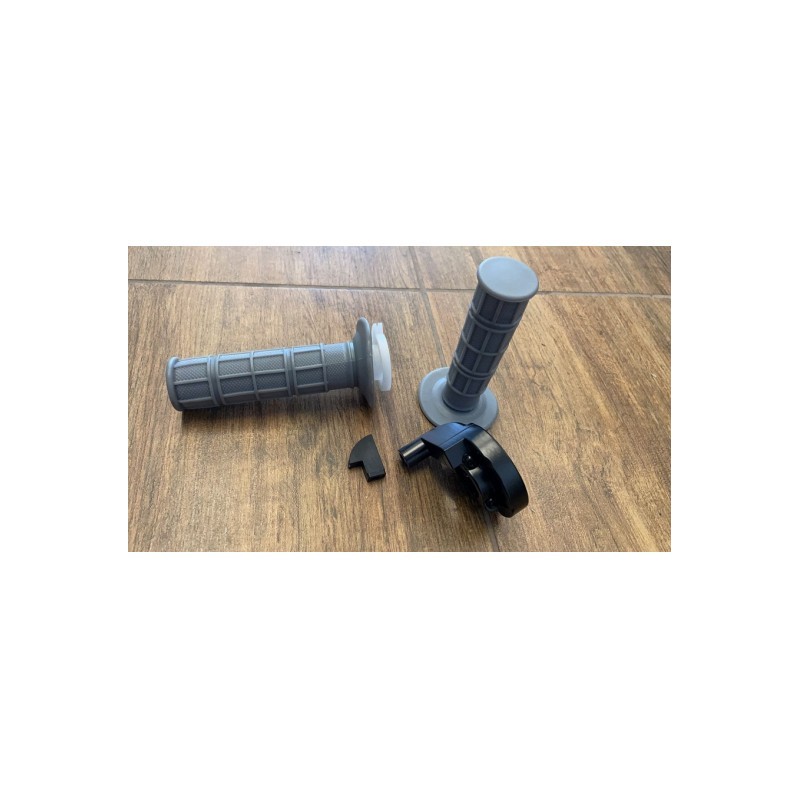 KIT COMPLETO ACCELERATORE + MANOPOLA DI SINISTRA PER MINICROSS KAYO KT50 50cc 2T KIT COMPLETO ACCELERATORE + MANOPOLA DI SINISTRA PER MINICROSS KAYO KT50 50cc 2T