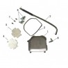 GUARNIZIONE + PIATTINO PER TESTA GY6 QUAD KAYO AU180 180cc
