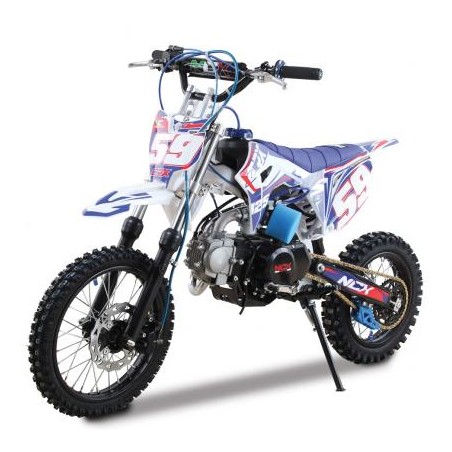 NCX CRX 125 14/12 SILVER Pit Bike