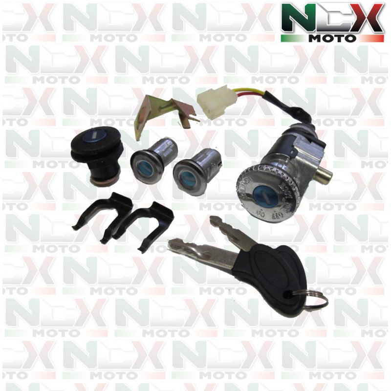 KIT SERRATURE CHIAVI NCX LUCKY X5