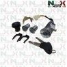 KIT SERRATURE CHIAVI NCX LUCKY X5