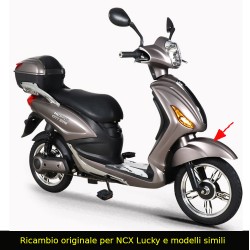 PARAFANGO ANTERIORE NCX LUCKY X5 GRIGIO/AZZURRO