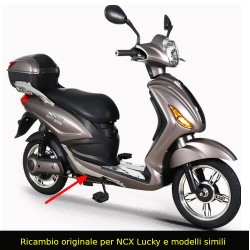 PROTEZIONE SOTTOPEDANA SX NCX LUCKY X5 SATINATA