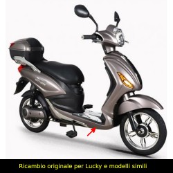 SOTTOPEDANA SINISTRA NCX LUCKY X5 ROSA LUCIDO