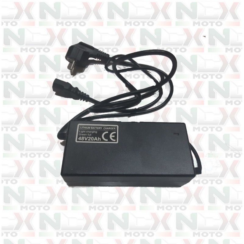 CARICABATTERIA LITIO 48V 20AH BICI ELETTRICA