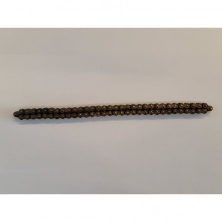 CATENA DI AVVIAMENTO PER PIT BIKE CROSS KAYO TT190R RACING LUNGHEZZA CHIUSA 31.5CM