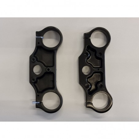 COPPIA PIASTRE STERZO PIT BIKE KAYO TT140 TT125 TT170