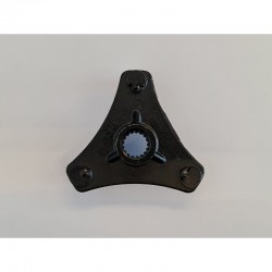 MOZZO A 3 FORI POSTERIORE CON VITI DI FISSAGGIO