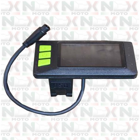 DISPLAY LCD PER E-BIKE 36V ORIGINALE PER NCX QUASAR - BAHIA - BLACKBULL - RD5 - STRESSED - BLACKSTONE X