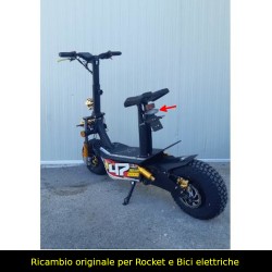 FANALINO STOP POSTERIORE A LED PER MONOPATTINO E BICI