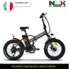 Parafango Posteriore Corto Nero Per Fatbike