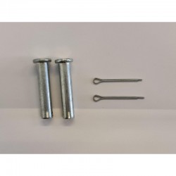 coppia PERNO DI FISSAGGIO + COPPIGLIA PER COPPIA PEDALINE MORINI 50cc