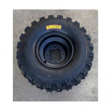 1 COPPIA GOMME CERCHIATE POSTERIORI DESTRA SINISTRA 20X11-9 PER QUAD KAYO A300 300cc