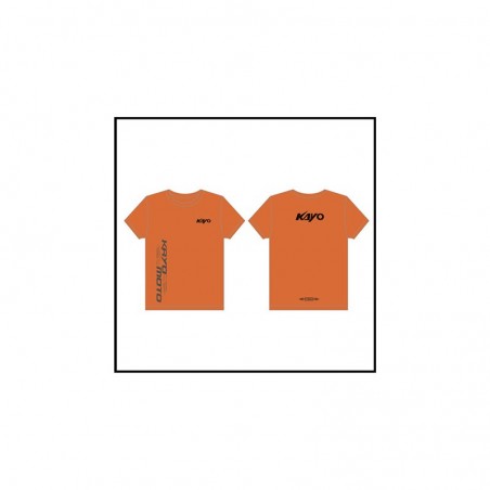 MAGLIETTA KAYO MOTO ARANCIO NERA