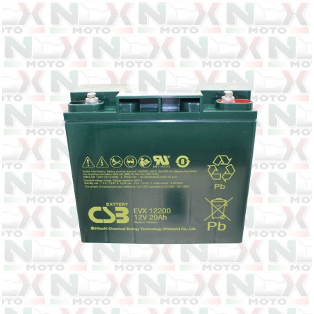 BATTERIA CSB HITACHI EVX 12200 - 12V 20Ah