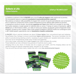 BATTERIA LITIO UNIBAT X-RACER LITHIUM 12 COMP. CBTX24HL-BS