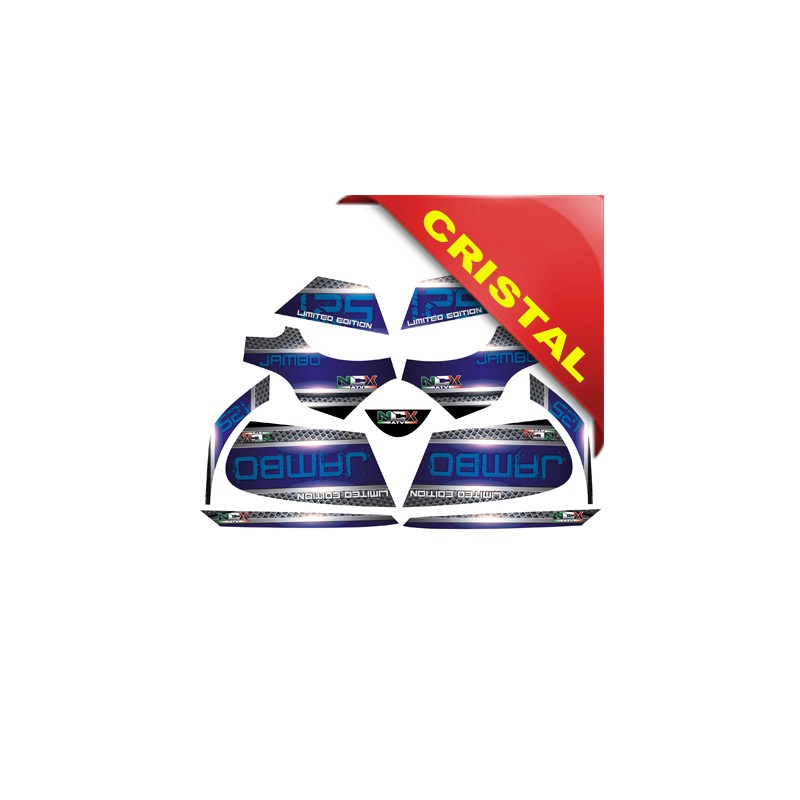 KIT GRAFICHE NCX JAMBO BLU IN CRISTAL
