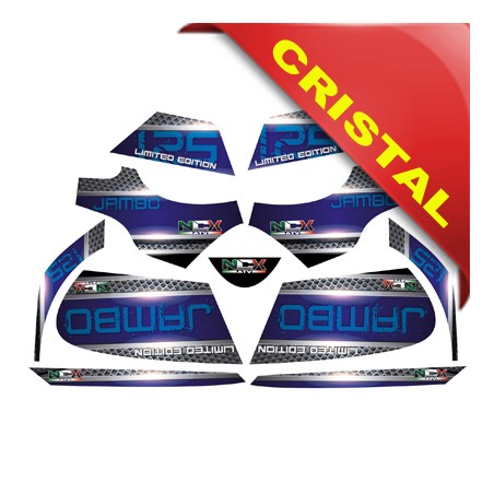 KIT GRAFICHE NCX JAMBO BLU IN CRISTAL